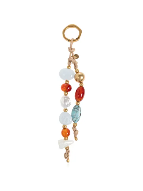 Cult Gaia Mercier bead-embellishment bag charm Gold KR3496AC3539