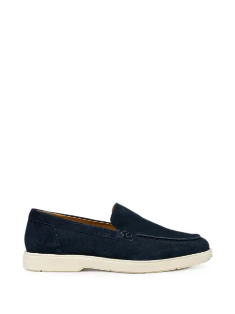 Geox Spherica Ec17 sued loafers Blue U55LAD00020