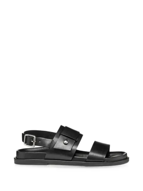 Geox Adelash buckle-fastening double-strap sandals Black D65YWA00043