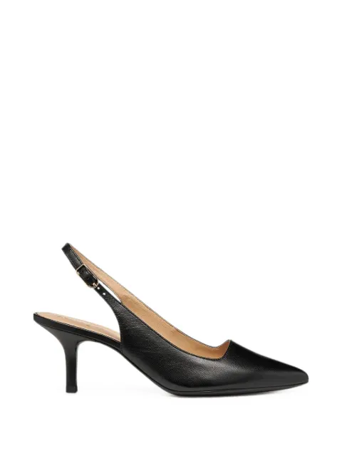 Geox Kleopy pointed-toe slingback-strap heeled pumps Black D65YBD000TU