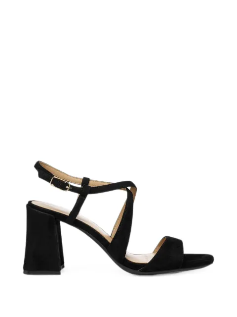 Geox New Eraklia T01 crossover-strap heeled sandals Black D652KA00021