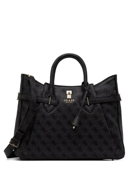 GUESS USA monogram-pattern tote bag Black HWSG7833070