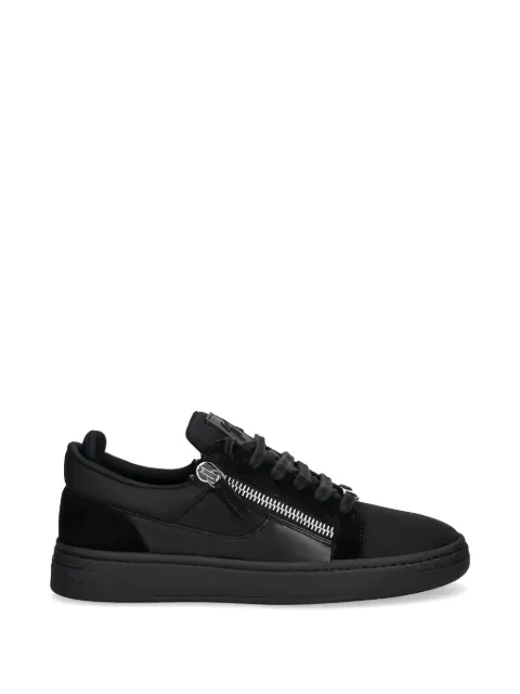 Giuseppe Zanotti zip-detail sneakers Black RU50049