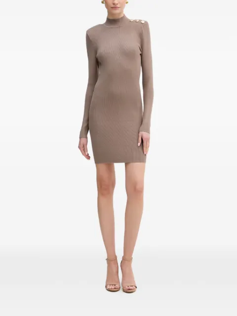 GUESS USA Alyssia mock-neck mini dress Neutrals W6RK97Z2YJ2