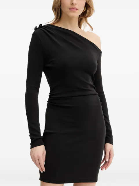 GUESS USA one-shoulder mini dress Black W6RK51KC842