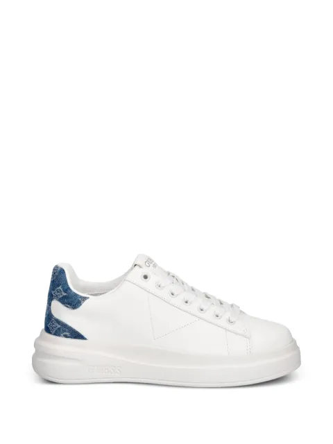 GUESS USA 4G-monogram panelled sneakers White FLJE14LEA12