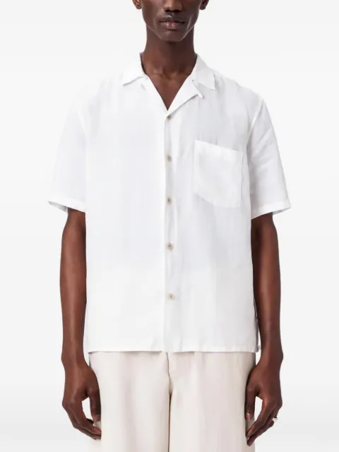 AllSaints Wilder chest-pocket shirt White M053SE