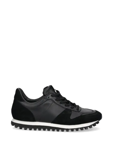 Novesta Marathon suede-panelled sneakers Black N87900301Y13Y615