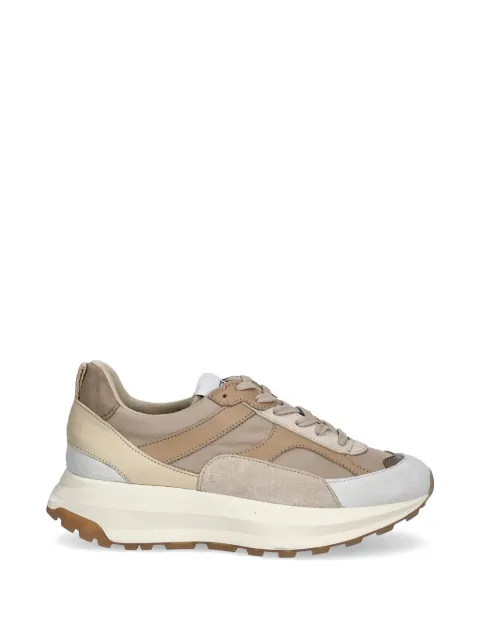 Novesta panelled lace-up fastening sneakers Neutrals N478002033BEI003