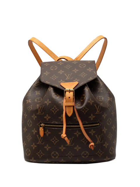 Louis Vuitton Pre-Owned 2017 Monogram Montsouris backpack Brown W02M31AH1G8ZMI4W
