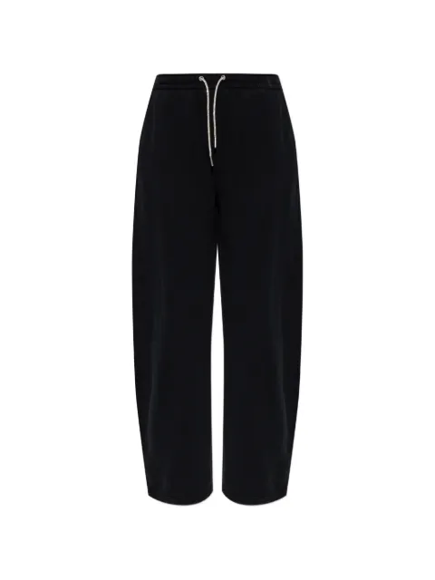 Alexander Wang crystal hotfix drawcord sweatpant Black 1CC2264040