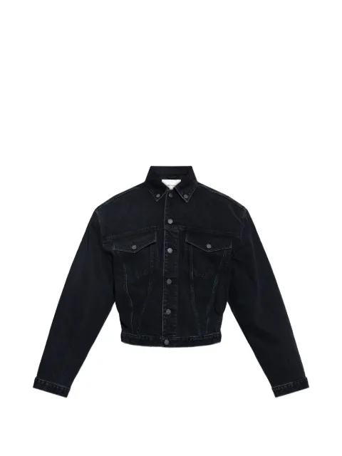 ENTIRE STUDIOS buttoned demin jacket Black ESSS26JA030126248