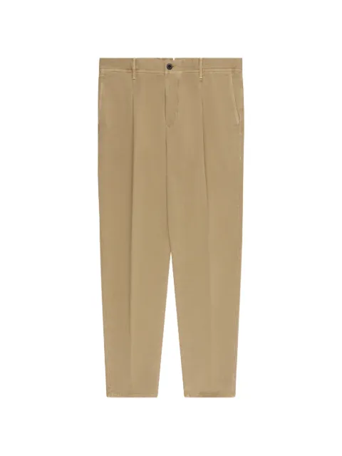 slowear buttoned tapered trousers Neutrals 11S18890936