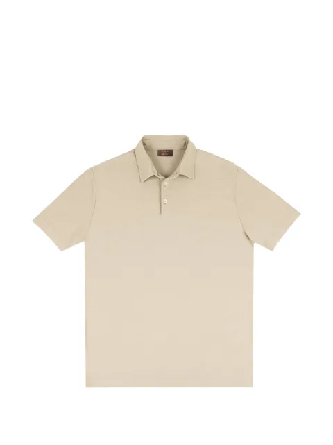 slowear buttoned polo shirt Neutrals 815159ZG380