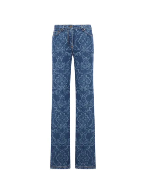 ETRO floral-print jeans Blue WRNB0026AV11M