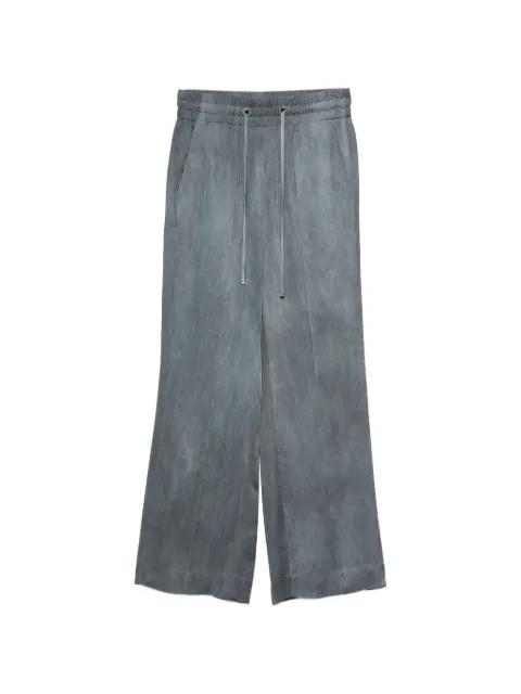 Seafarer drawstring-fastening palazzo pants Grey SWP0118TVF0055