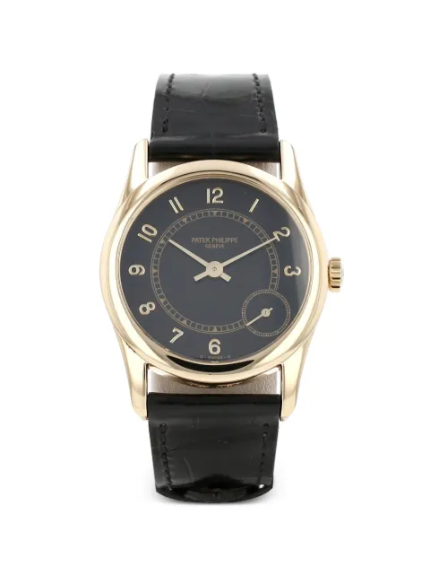 Patek Philippe 1990 Calatrava 33mm watch Black 428854