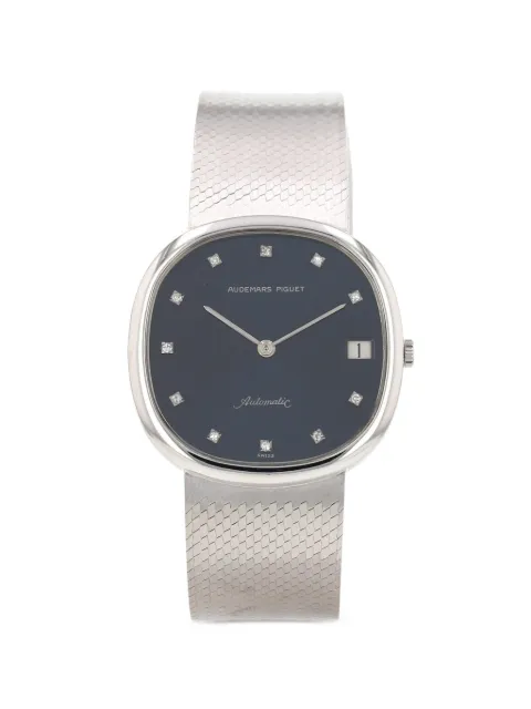 Audemars Piguet 1970 Vintage 33mm watch Blue 428843