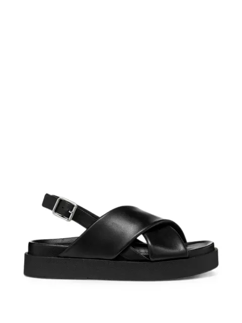 Geox Adelash H crossover slingback sandals Black D65ARA000TU