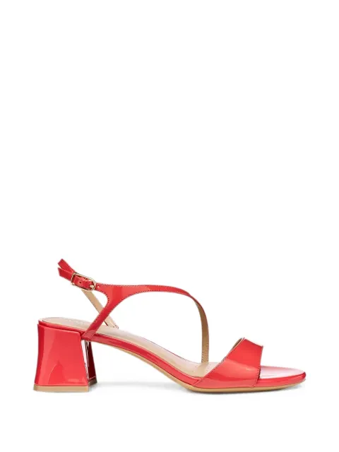 Geox New Eraklia 50 T01 block-heel sandals Red D656JA00066