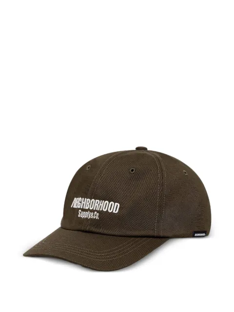 Neighborhood logo-detail baseball cap Green 251YGNHHT03