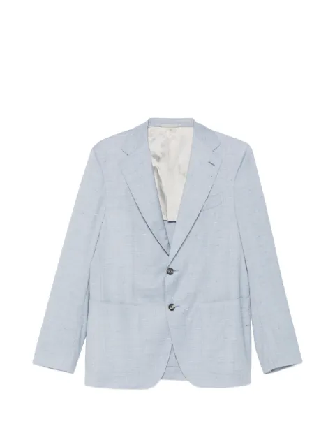 Caruso Aida two-button blazer Blue ASM2JM204H509975