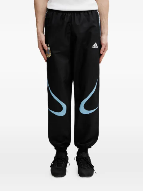 adidas Argentina 2006 logo-embroidered track pants Black JZ6200