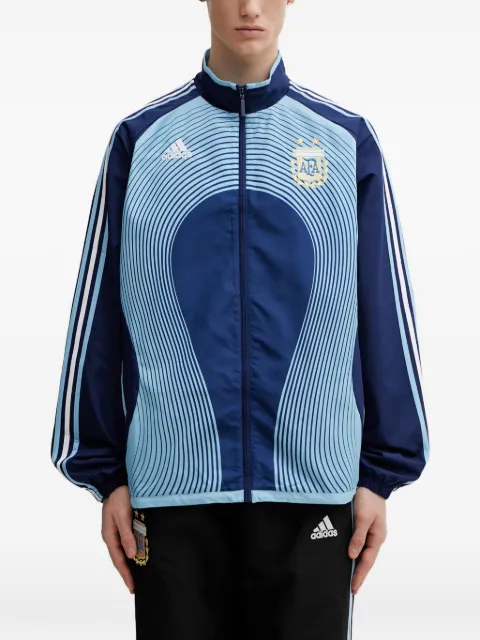 adidas Argentina Away 2026 logo-print track jacket Blue JZ2214