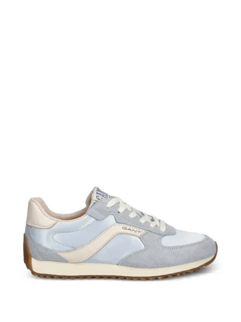 Gant Beja suede-panelled lace-up sneakers Blue 32533178