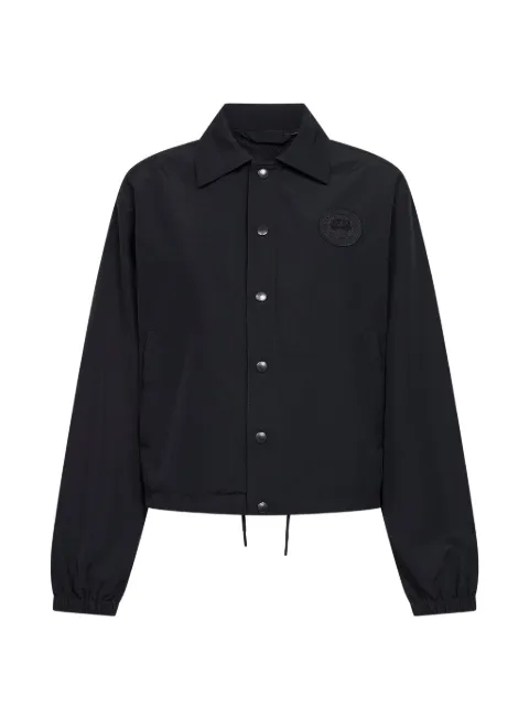 Canada Goose disc-logo drawstring coat Black 2669WT9061