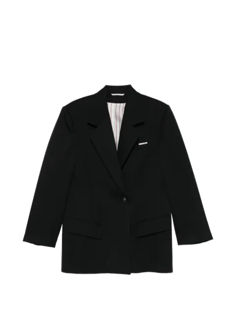 The Attico notched-lapels blazer Black 260WCG00092WWW065AA