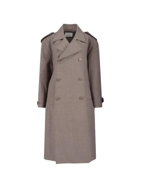 The Frankie Shop Bleecker belted trench coat Neutrals BLEECKERTRENCHCOAT