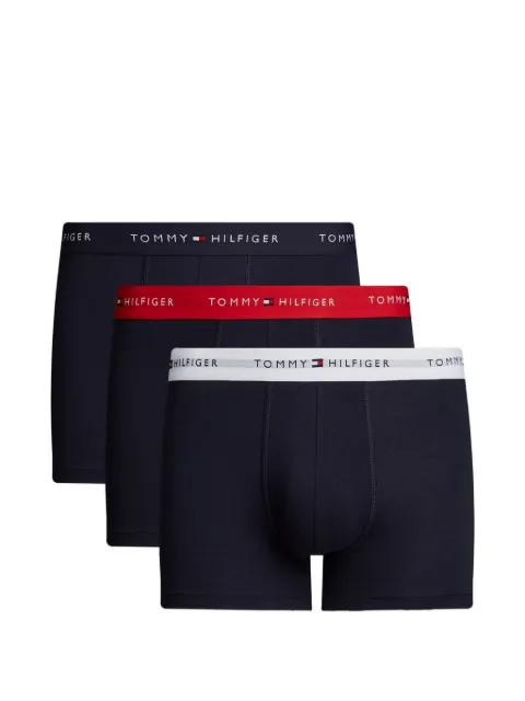 Tommy Hilfiger logo-waistband boxers (pack of three) Blue UM0UM027630W3