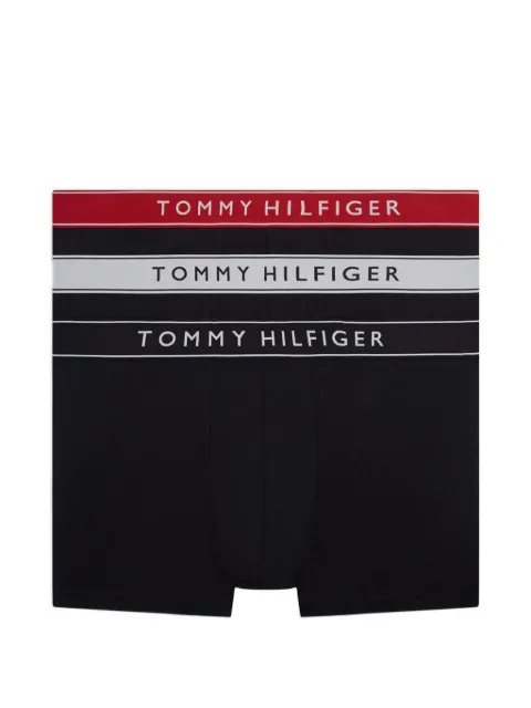 Tommy Hilfiger logo-waistband boxers (pack of three) Black UM0UM038810WF