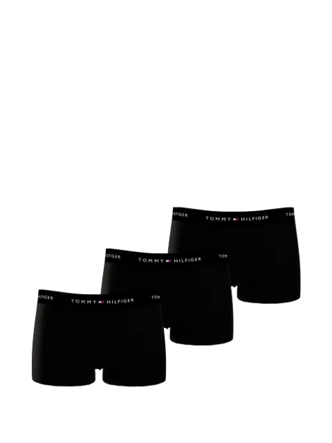 Tommy Hilfiger logo-waistband briefs (pack of three) Black UM0UM027630SK