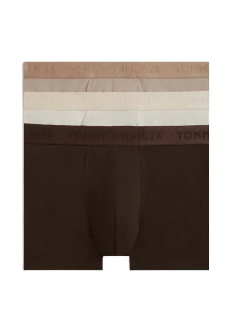 Tommy Hilfiger logo-waistband boxers (pack of three) Brown UM0UM037550TG