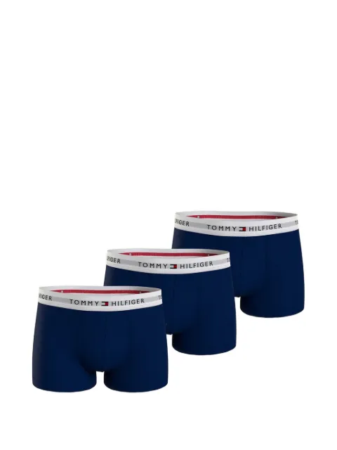 Tommy Hilfiger logo-waistband boxers (pack of three) Blue UM0UM027610WT