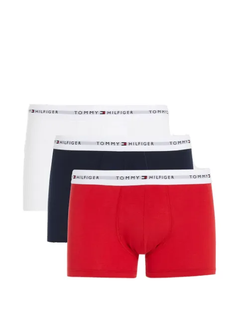 Tommy Hilfiger logo-waistband boxers (pack of three) Red UM0UM027610UB
