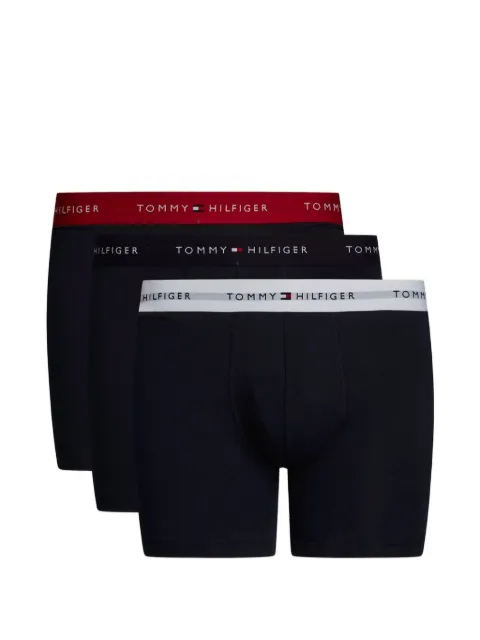 Tommy Hilfiger logo-waistband boxers (pack of three) Blue UM0UM027650W3