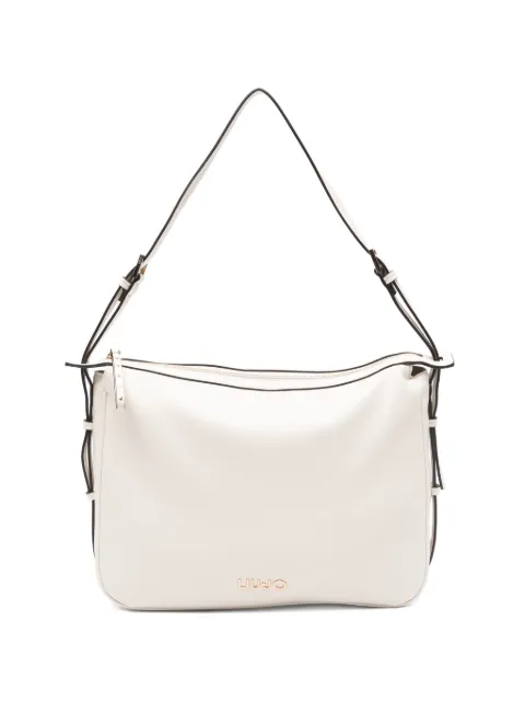 LIU JO medium zip leather shoulder bag Neutrals AA6045E1120