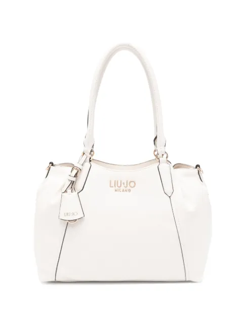 LIU JO logo-detail tote bag Neutrals AA6165E1012