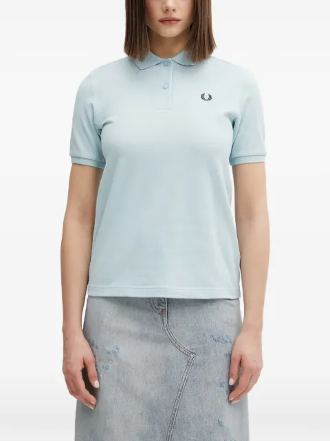 Fred Perry logo-detail polo top Blue G6000