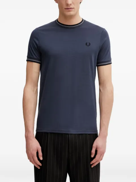 Fred Perry cotton T-shirt Blue M1588V