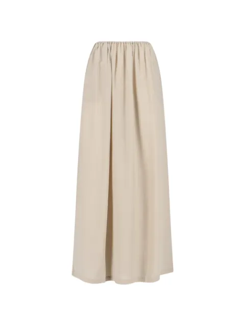 The Frankie Shop Aeson gathered maxi skirt Neutrals AESONMAXISKIRT