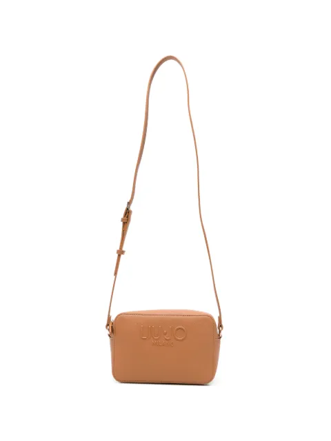 LIU JO crossbody bag with logo Brown AA6153ES029