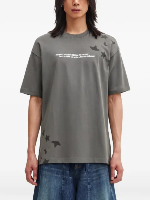 AAPE BY *A BATHING APE® logo-print T-shirt Green ATE1756XXP
