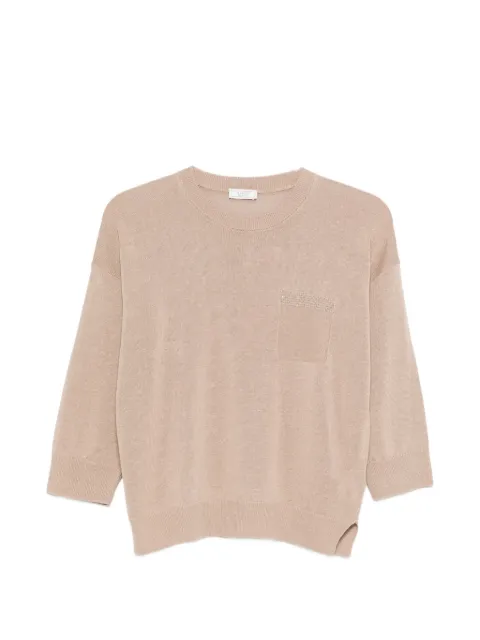 Peserico embellished sweater Neutrals S99181F129056V