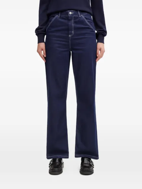 Carhartt WIP Simple contrast-stitch jeans Blue I031924