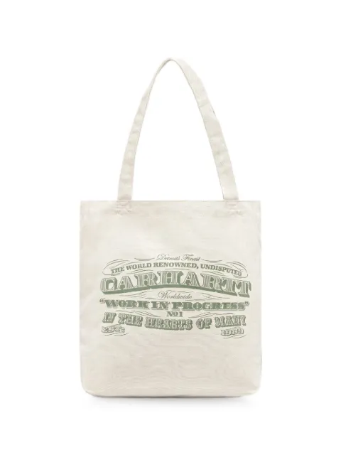 Carhartt WIP graphic-print tote bag Neutrals I033975