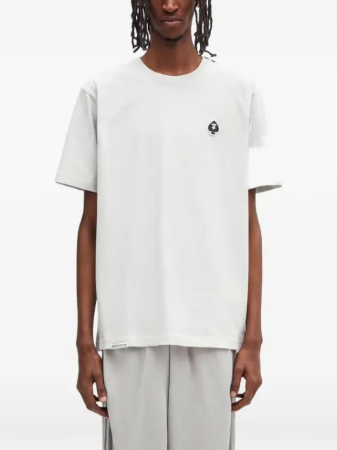 AAPE BY *A BATHING APE® logo-patch T-shirt Grey ATE1599XAO